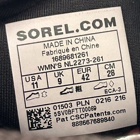 Sorel Women's Conquest Carly II waterproof Snow boots 11 Brown Suede Preppy - Picture 9 of 15